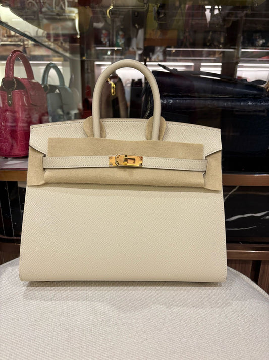 Hermes Birkin 25 Sellier
Craie
GHW
Epsom
Y (2020)
New