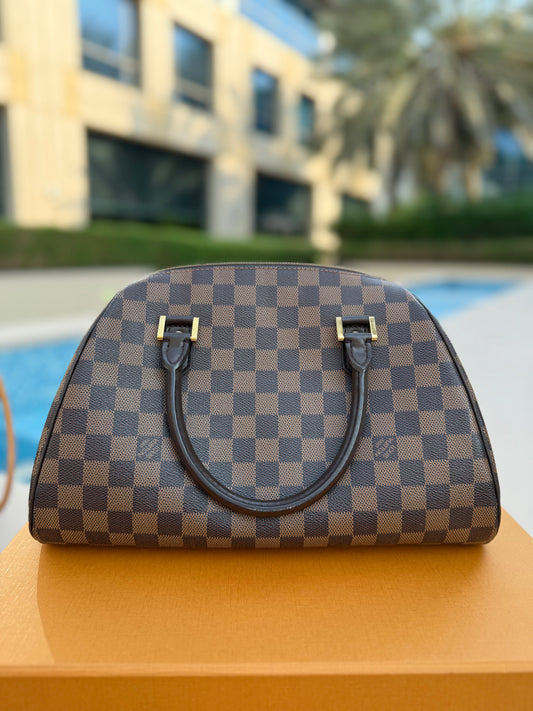 Louis Vuitton Damier Ebene Canvas Ribera MM Bag