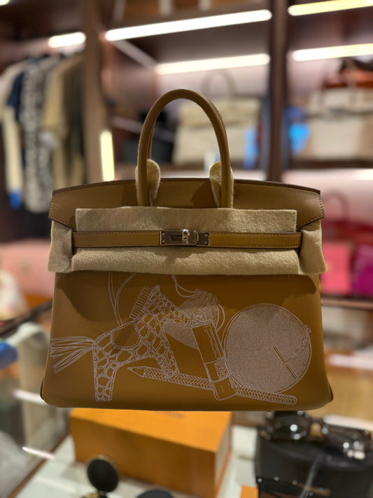 Hermes Birkin 25 Soft Leather PHW