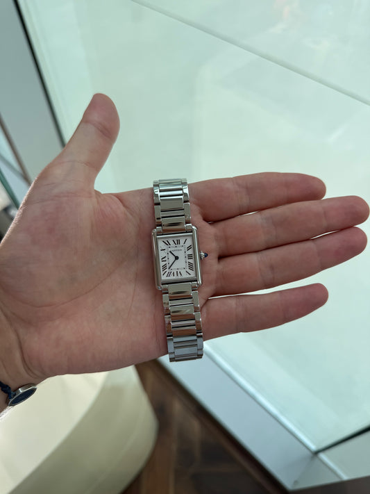 Cartier Tank 2021 Only With Papers Used Polished Large