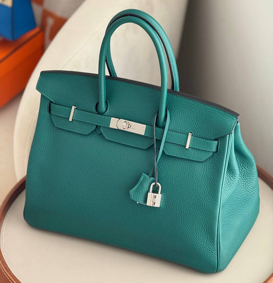 Hermes Birkin 35 PHW Like New