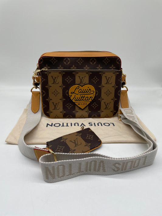 Louis Vuitton Nigo Trio Messenger Bag, New.