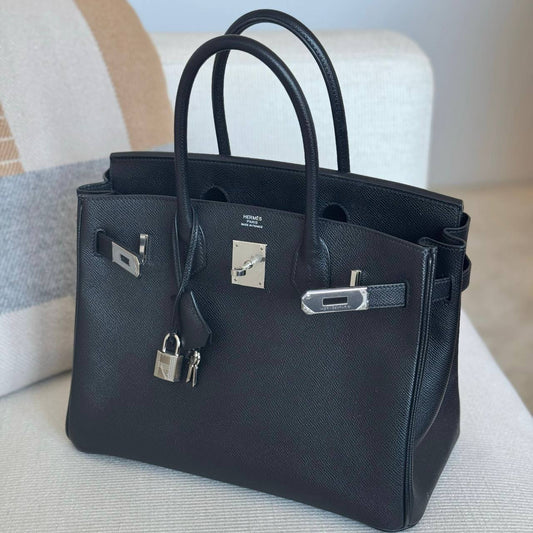 Hermes Birkin 30 Epsom PHW 2023 Good Condition