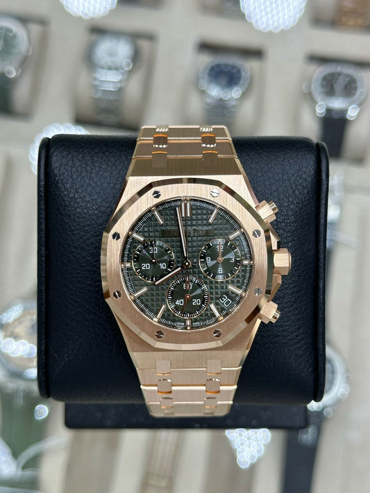Audemars Piguet Royal Oak Chronograph 26240OR.OO.1320OR.08 41mm 18K Gold New 2025