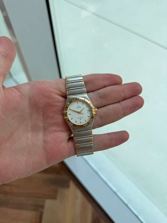 Omega Constellation Unisex 34mm Steel/Gold Only Watch 396.1201 Quartz