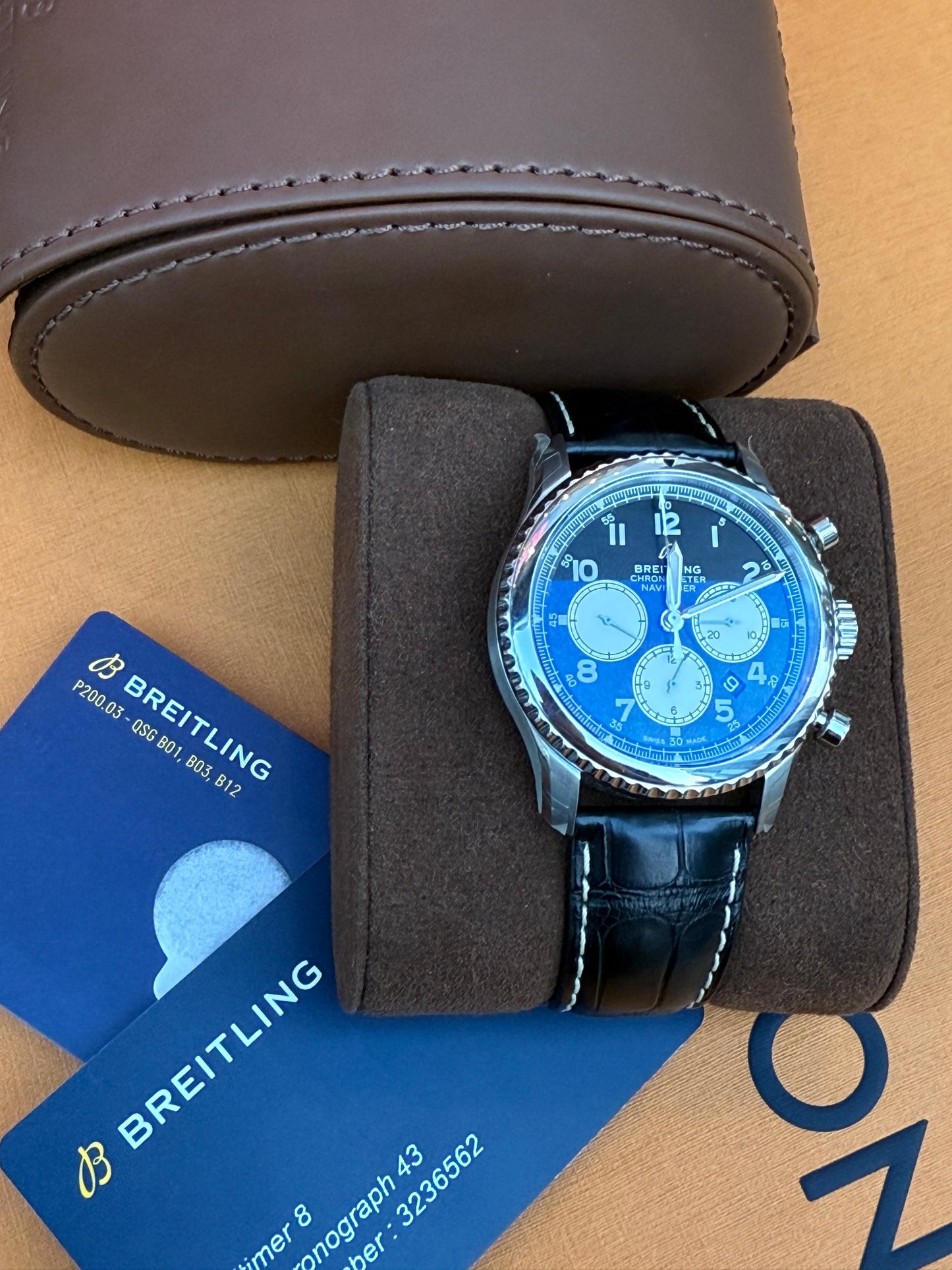 Breitling Navitimer 8 Chronograph 43mm Steel Automatic 2022 New Full Set