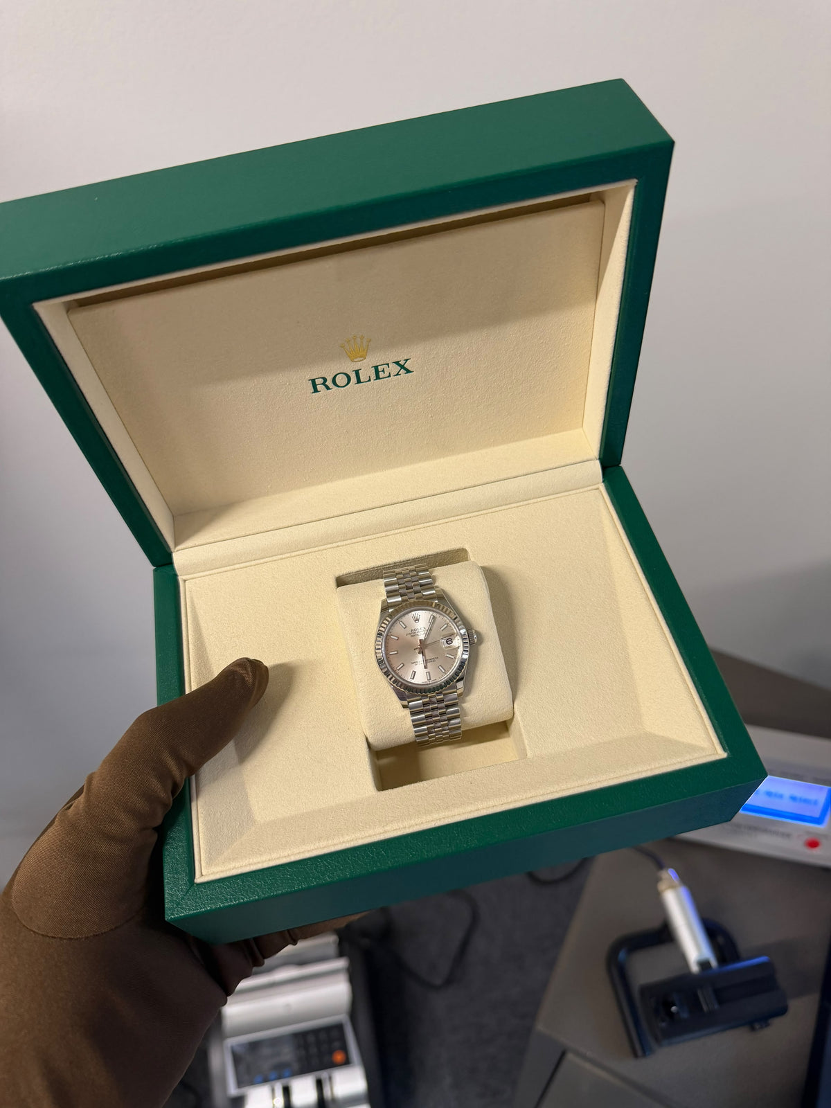 Rolex Ladies Datejust 31mm Jubilee Bracelet 278274 Used Only With Box