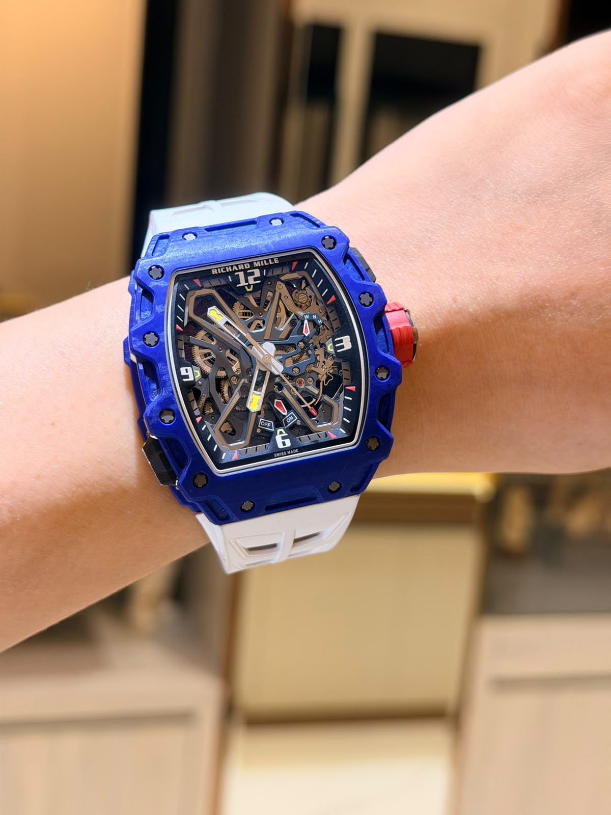 Richard Mille RM 035 35-03 Blue NTPT Rafael Nadal Used 2025 Year