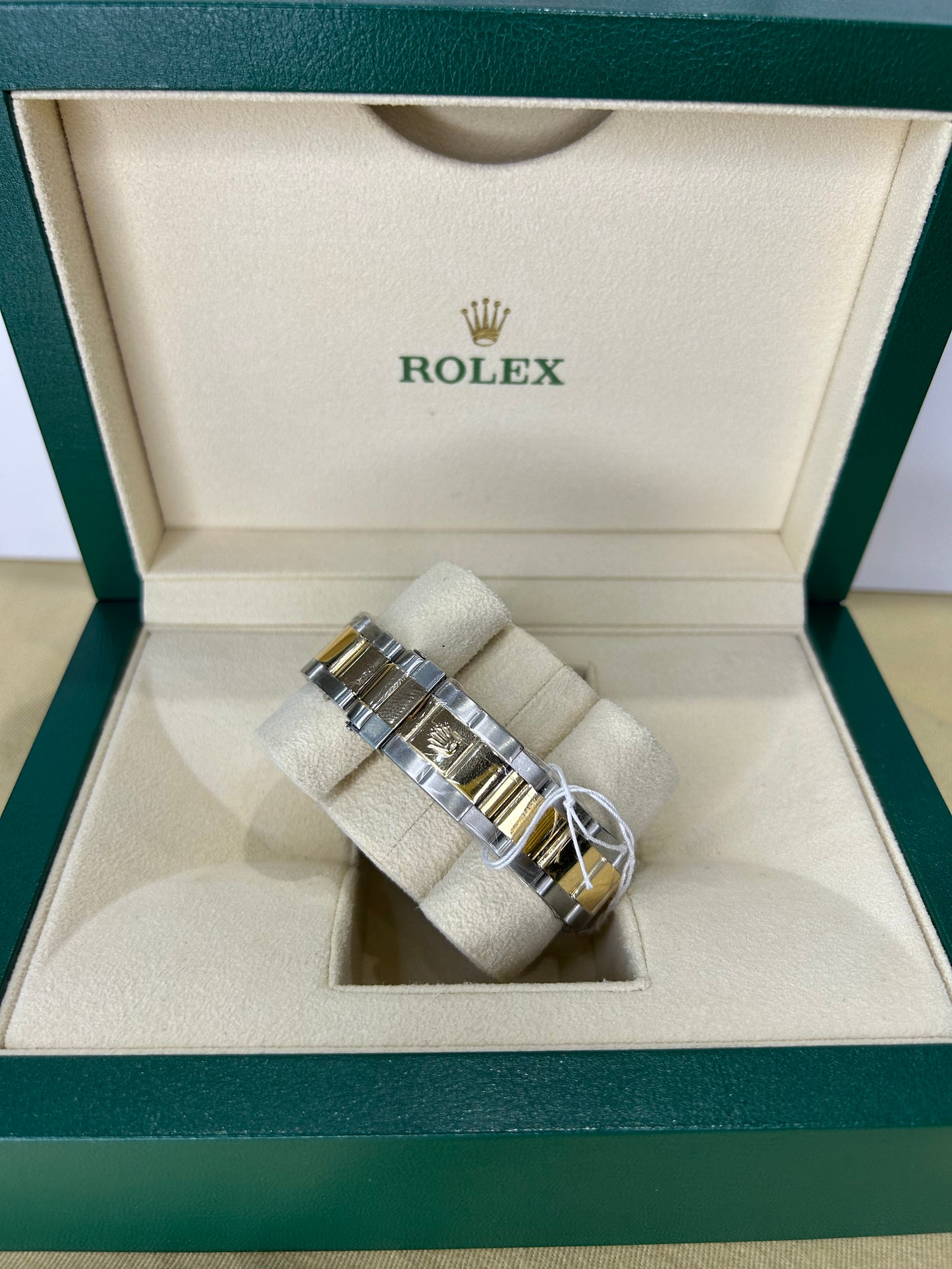 Rolex Unisex GMT Master II Steel/Gold 16718RG With Box