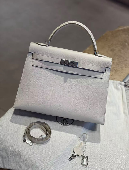 Hermes Kelly 32 Almost New 2016 Year PHW Color 10