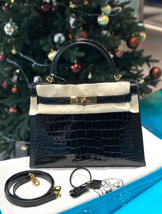 Hermes Kelly 28 GHW 89 Shine 2021 Year