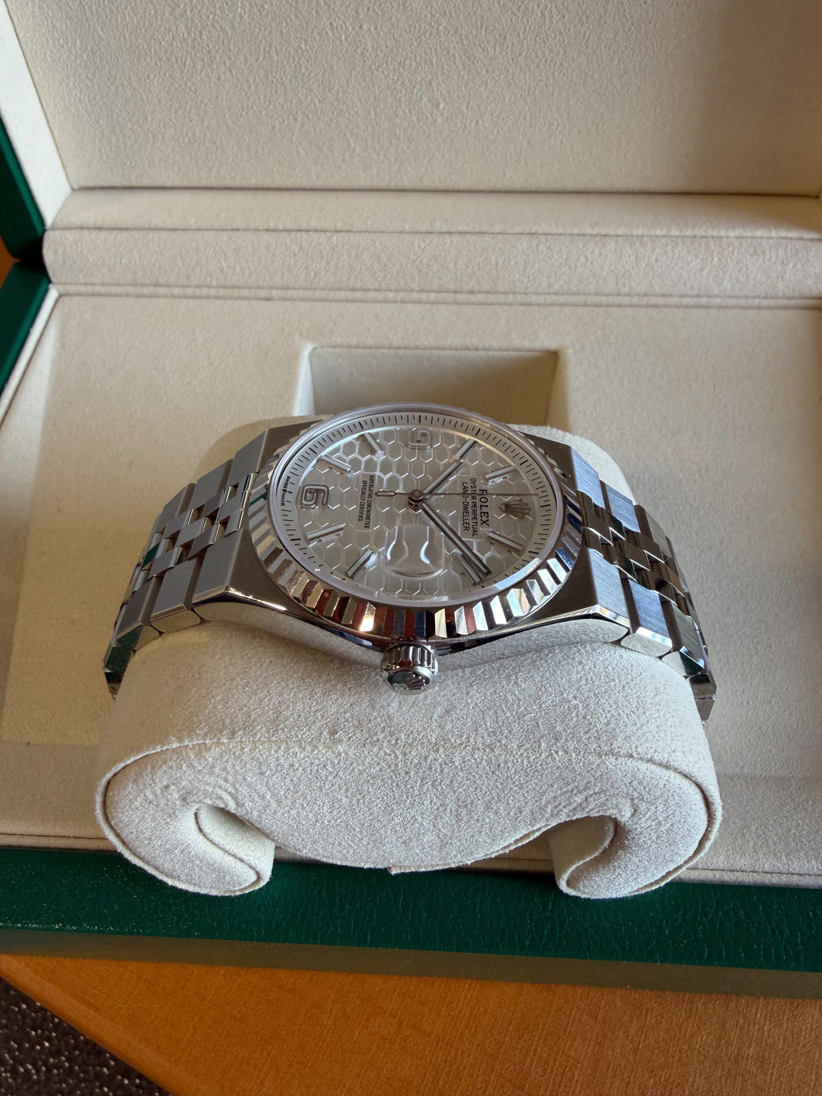 Rolex Unisex Land Dweller 36mm Steel Automatic Like New 2025 Full Set 127234