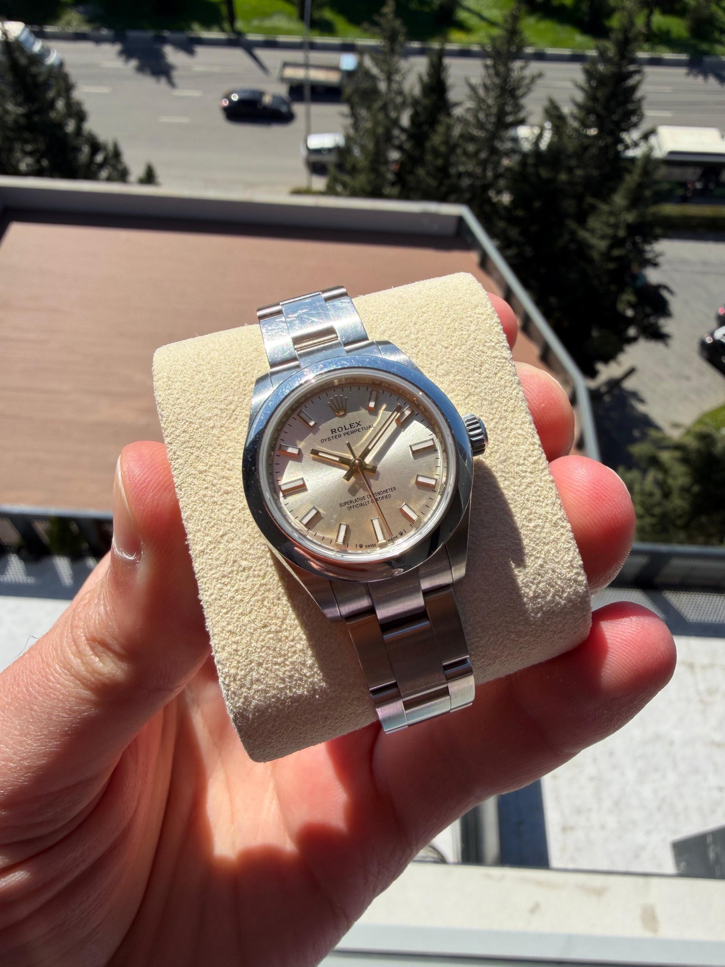 Rolex Oyster Perpetual Ladies 28mm 276200 Stainless Steel Automatic. Only with Box 2020+ Year (Tbilisi)