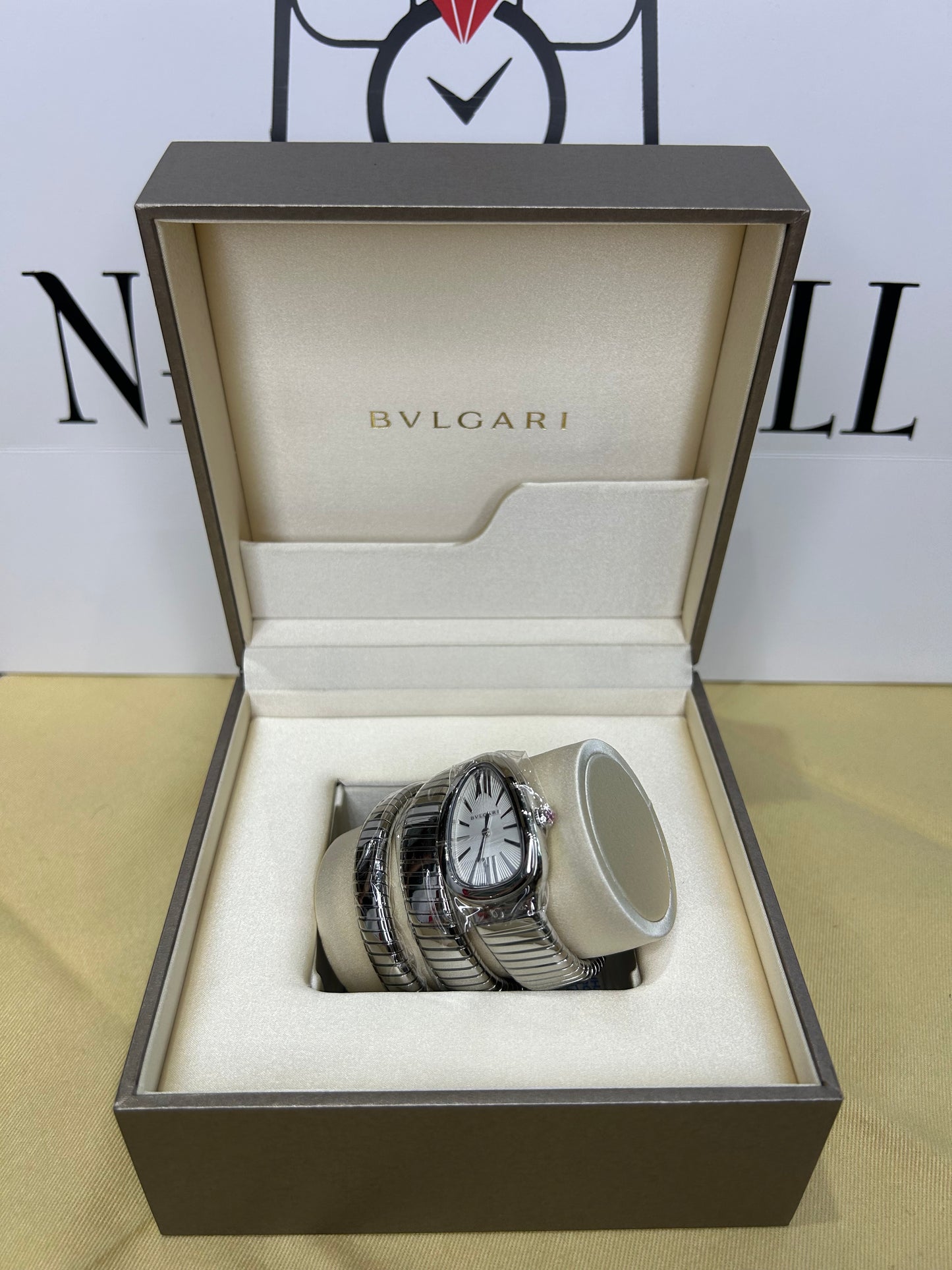 BVLGARI Bulgari Serpenti Steel SP 35 S New