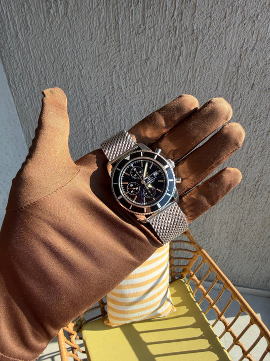 Breitling SuperOcean 46mm Steel Automatic A13320 Men’s Chronograph With Papers