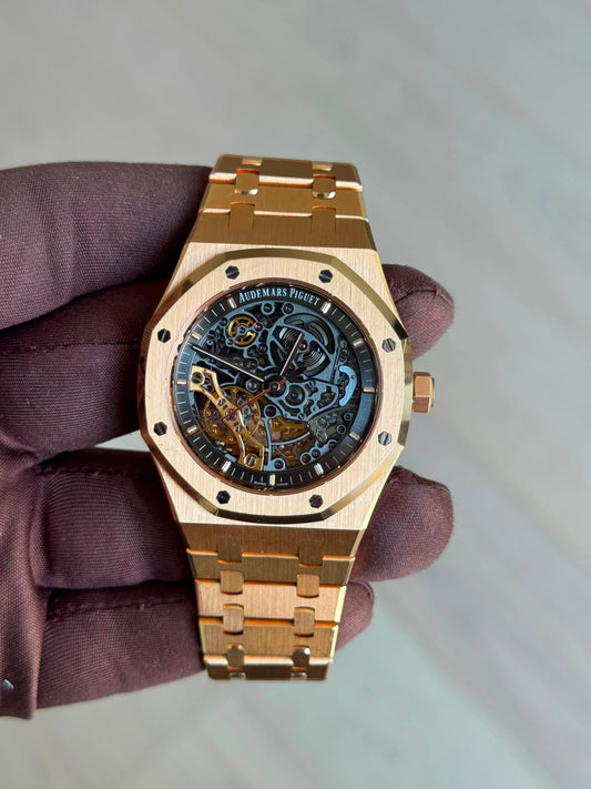 Audemars Piguet Royal Oak Double Balance Wheel Openworked 2019 year Full Set