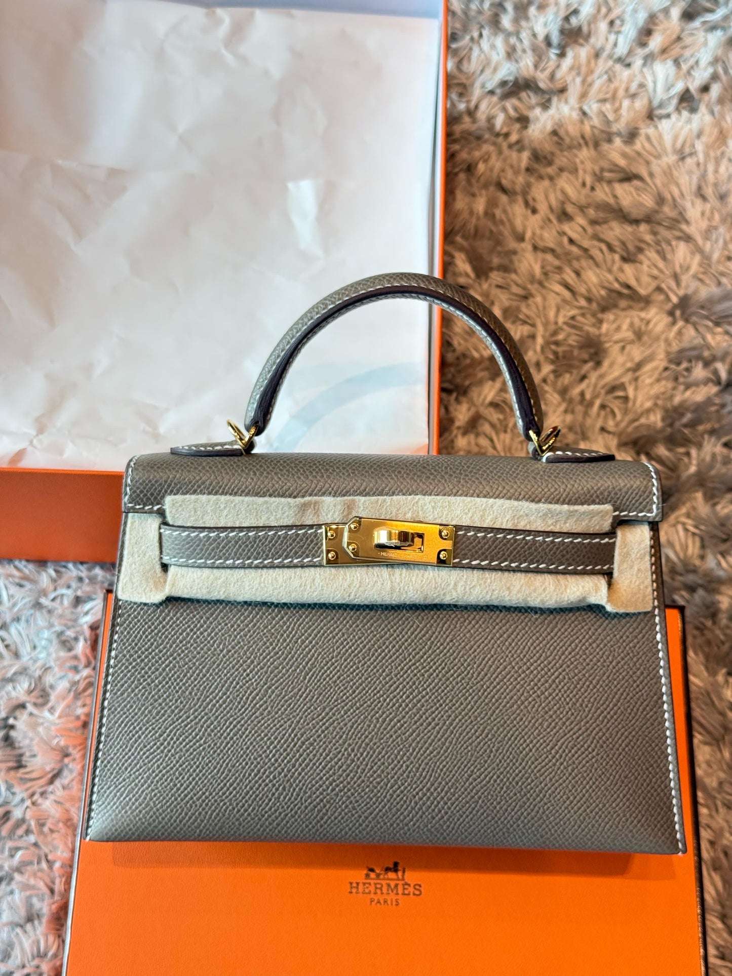 Hermes Kelly 20 GHW 2025 New Full Set