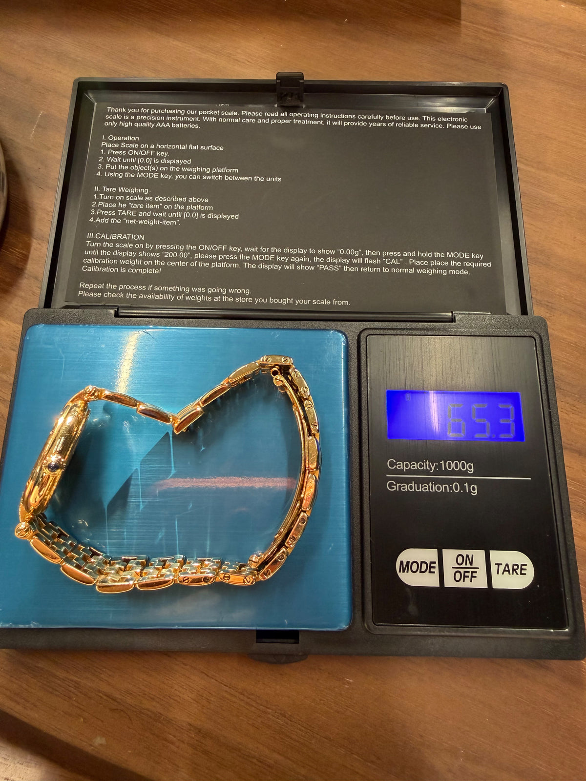 Cartier Panthère Vendôme 18K Yellow Gold Quartz Ladies Only With Box
