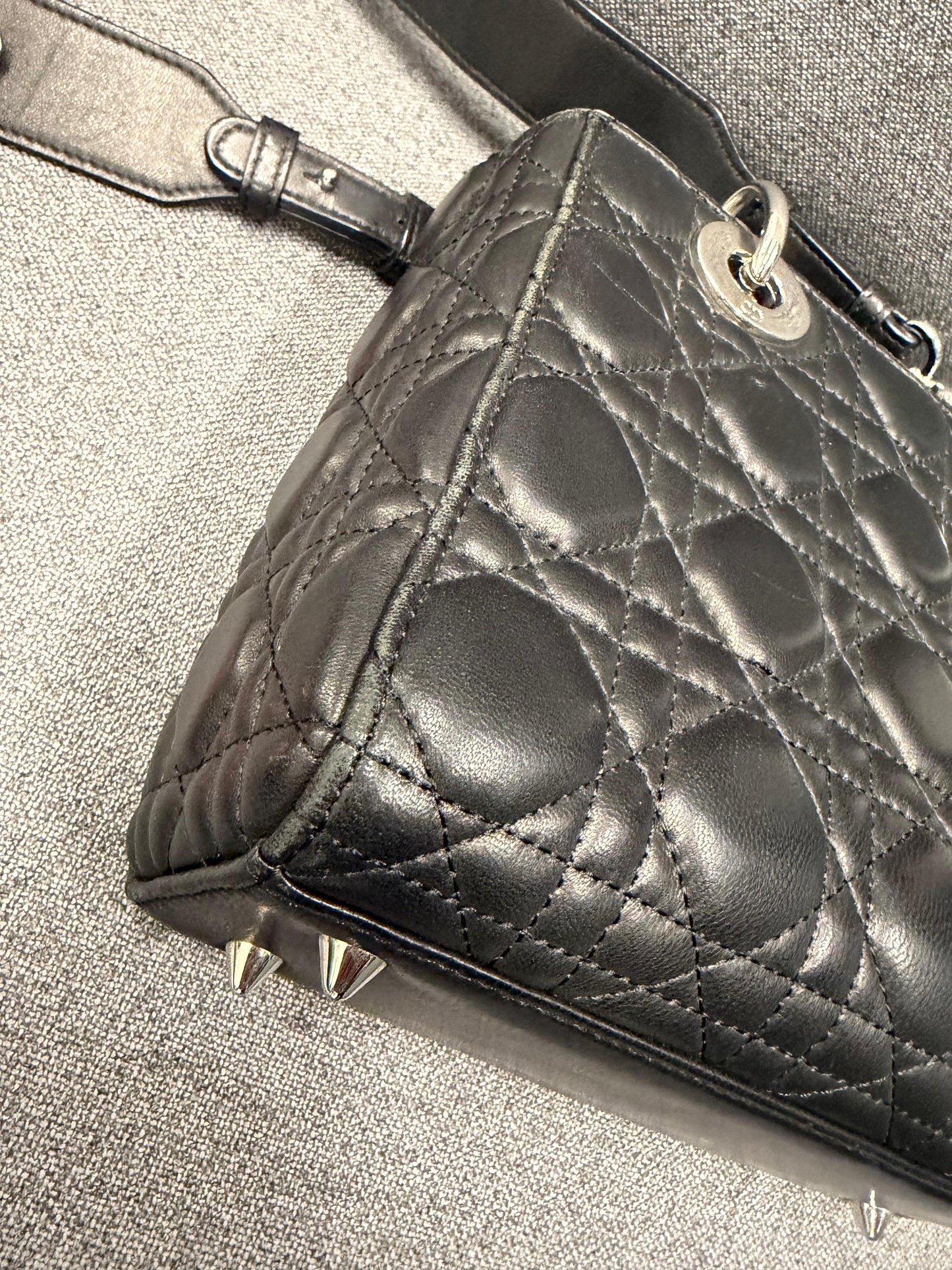 Dior Mini Lady Dior Black Cannage Bag