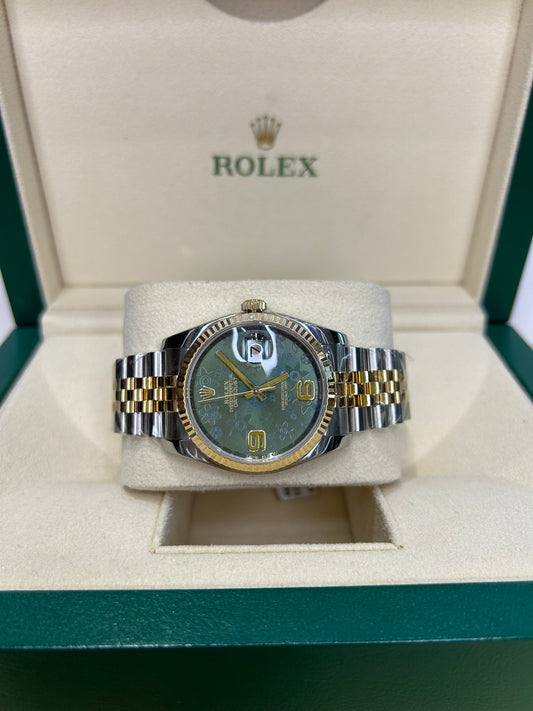 Rolex Ladies Datejust 36mm Steel/Gold Automatic 2017