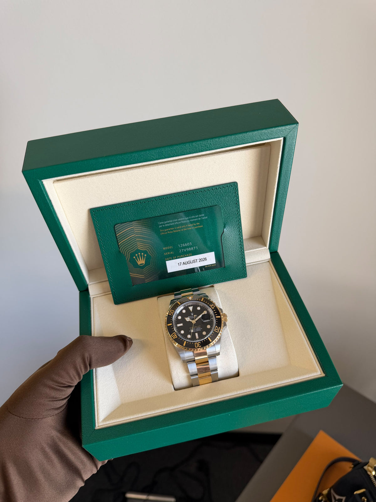 Rolex Sea-Dweller 43mm Automatic Steel/Yellow Gold 126603 New 2026 Full Set Men’s