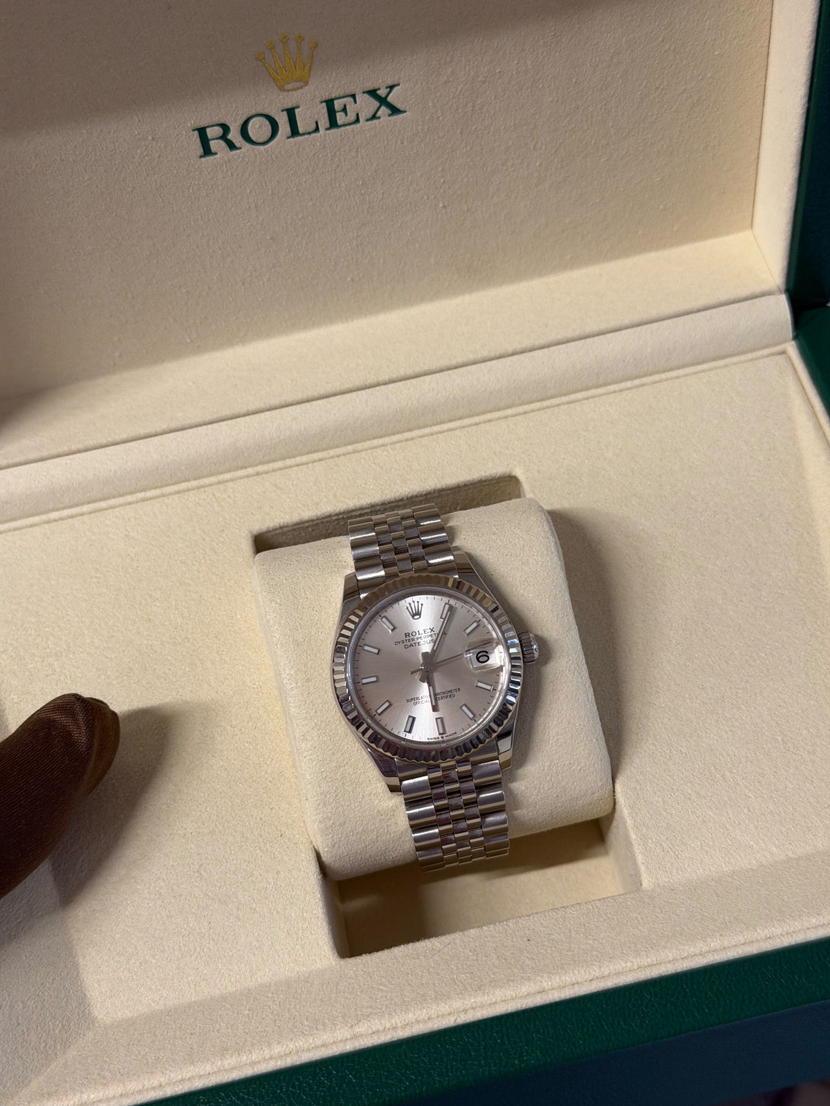 Rolex Ladies Datejust 31mm Jubilee Bracelet 278274 Used Only With Box