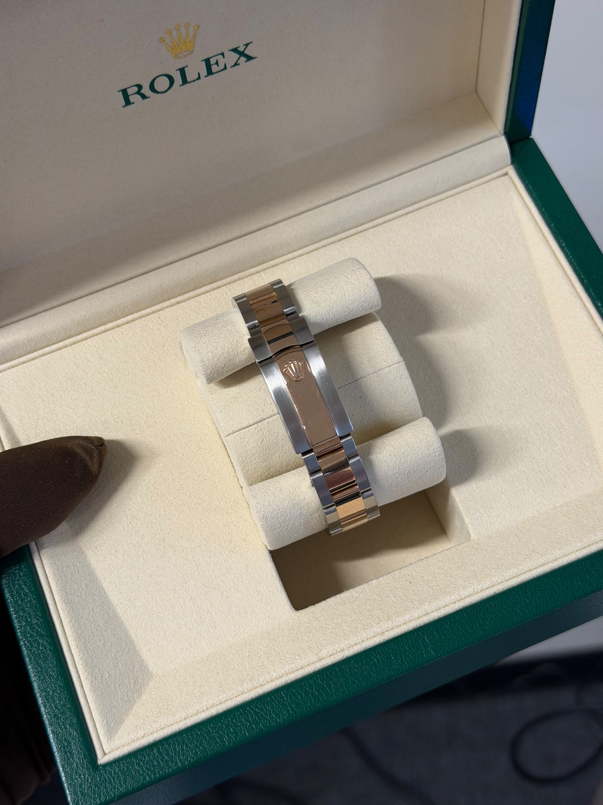 Rolex Ladies Datejust 31mm Automatic Steel/Rose Gold Used Only With Box