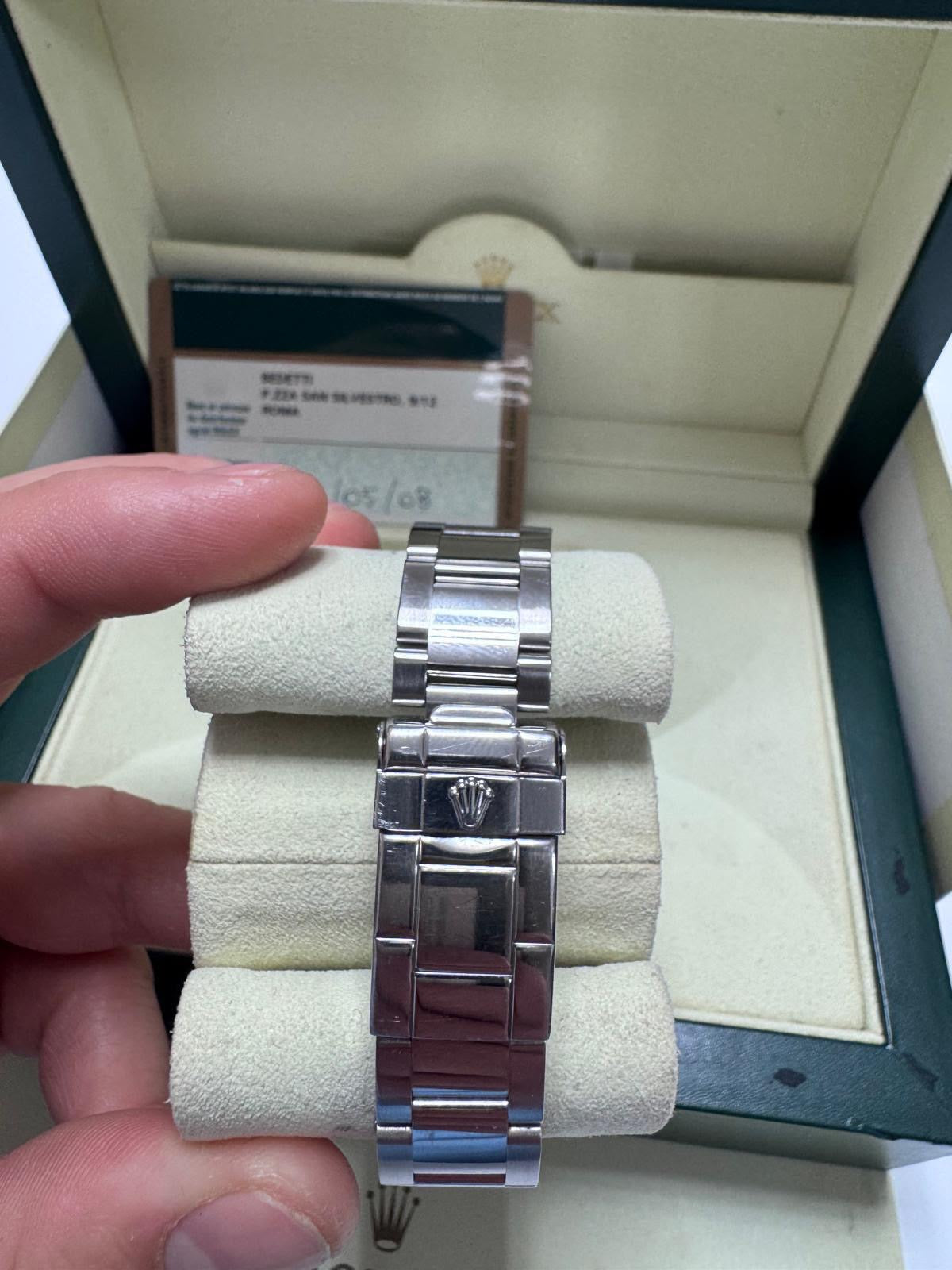 Rolex Yacht Master 40mm Steel/Platinium Bezel 2008 Year 16622 Full Set Used Men’s Automatic