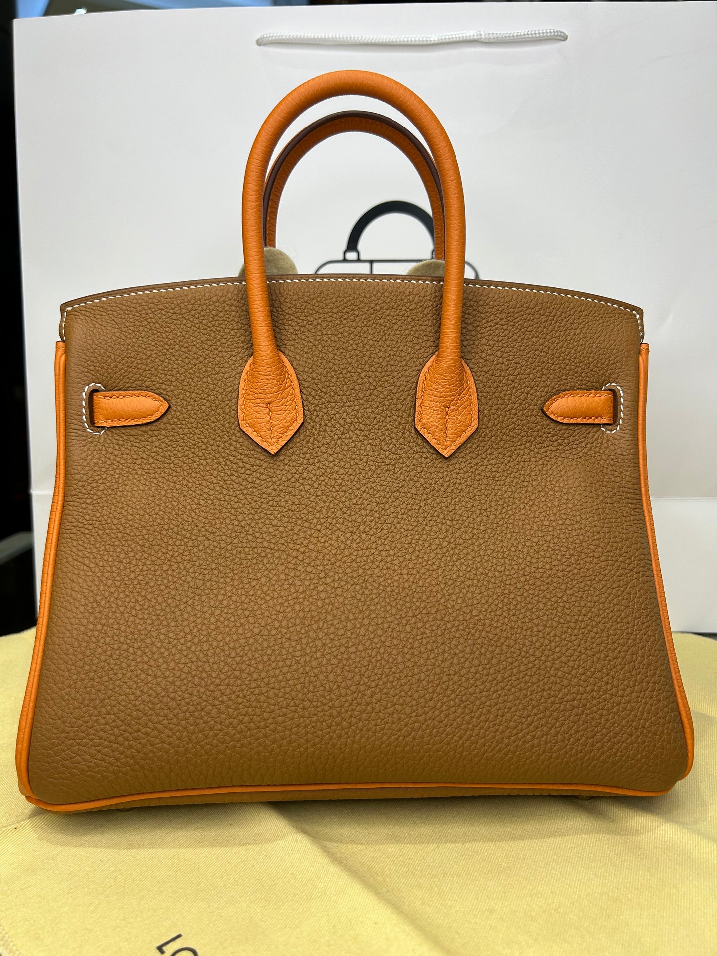 Hermes Birkin 25 Veau Togo Perso GHW Multicolor New 2024