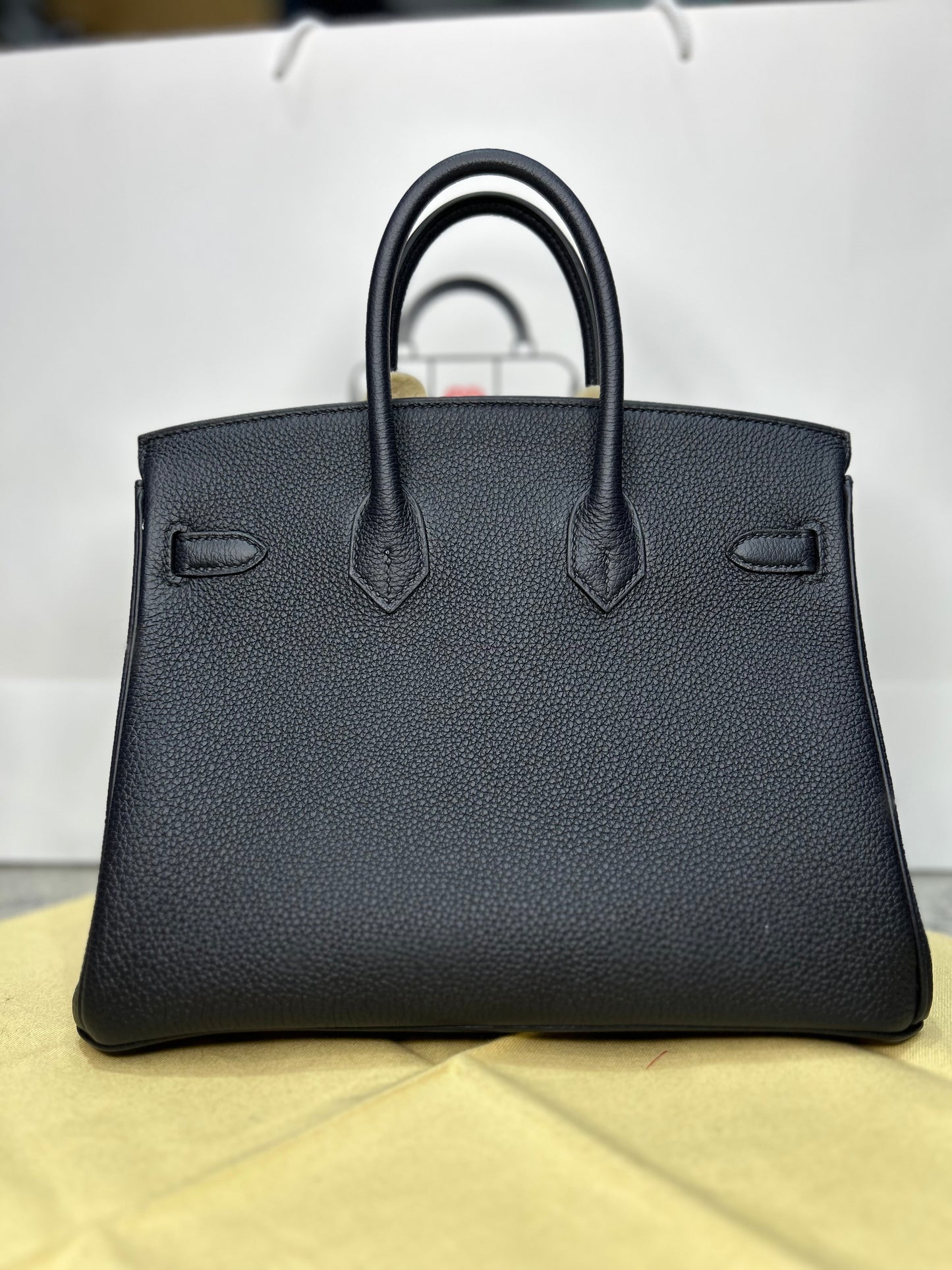 Hermes Birkin 25 Black Togo Leather GHW