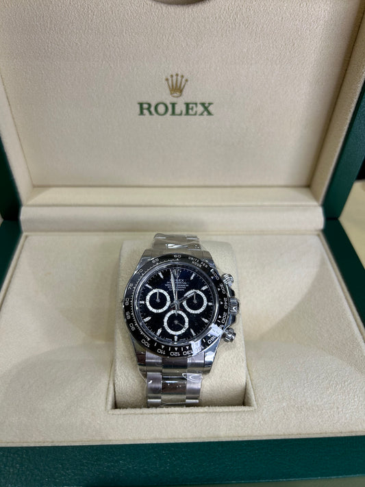 Rolex Daytona 40mm Stainless Steel 126500LN Black Dial 2024 New