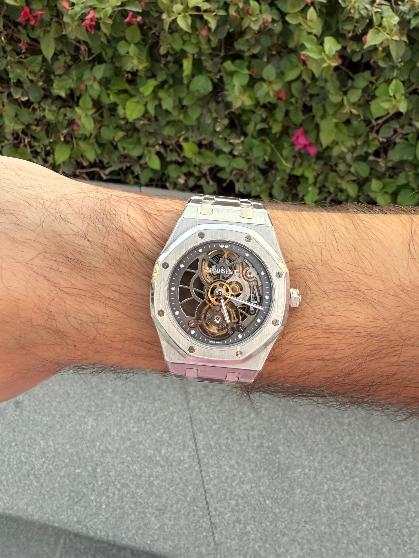 Audemars Piguet 26511PT.OO.1220PT.01 41mm Limited Edition 40pc Platinum Skeleton