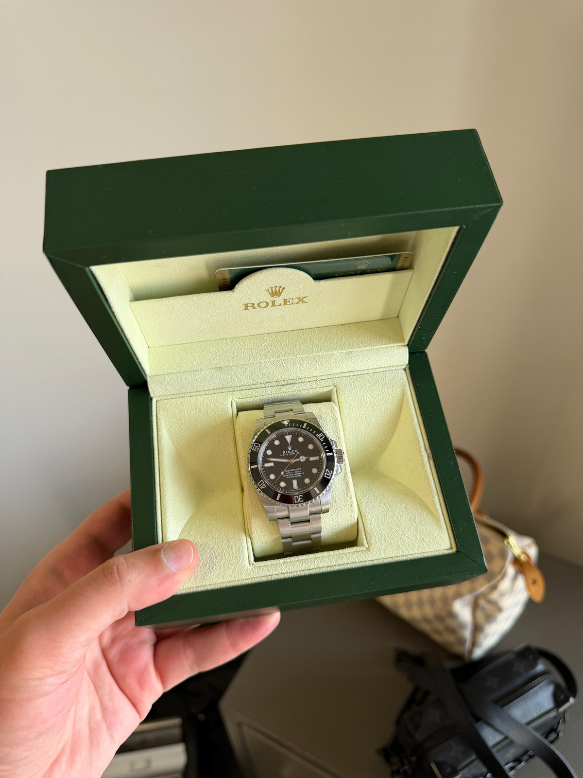 Rolex Submariner 40mm No Date 114060 Used Full Set 2014 Year Automatic Steel Men’s