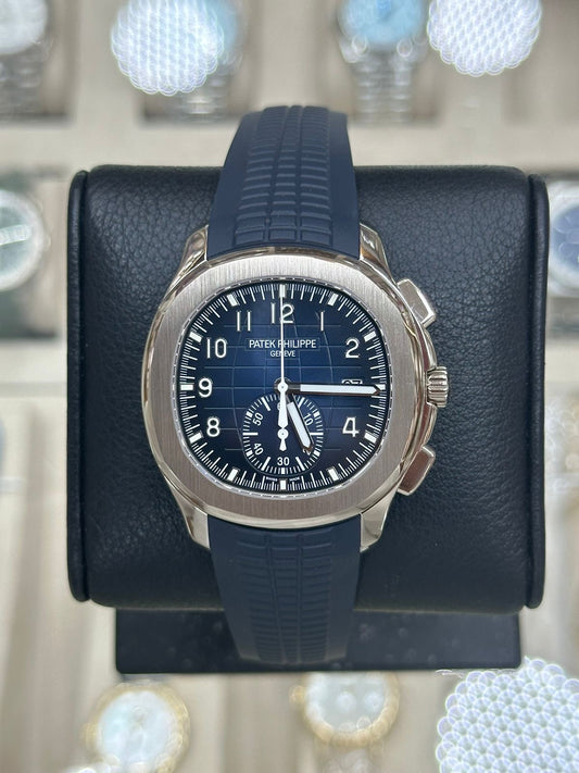 Patek Philippe Aquanaut 5968G-001 42mm 18K White Gold New 2024