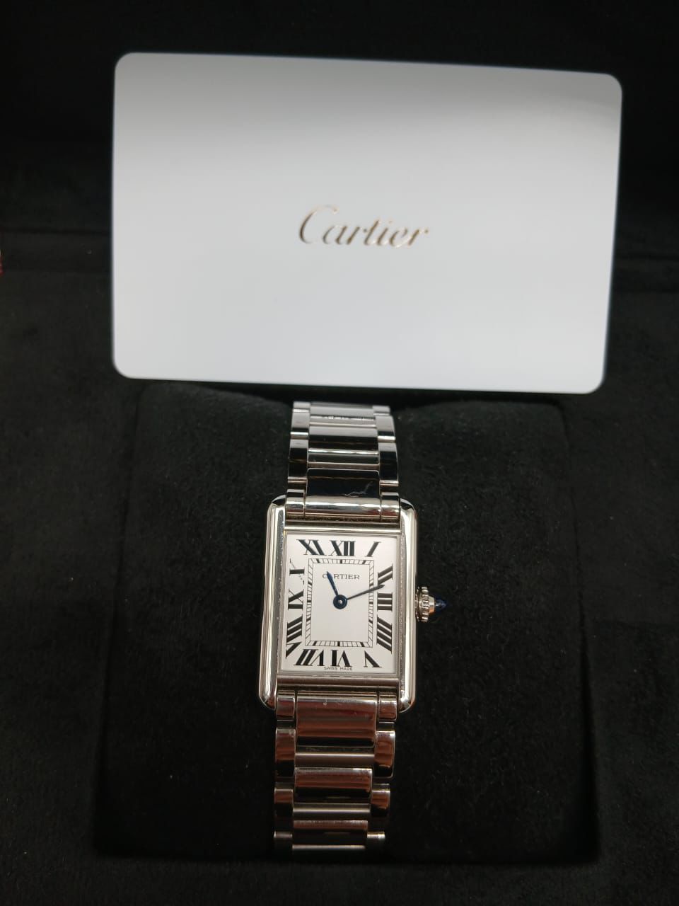 Cartier Tank Must Small

Used. Mint Condition. 2025 Guarantee. Full Set