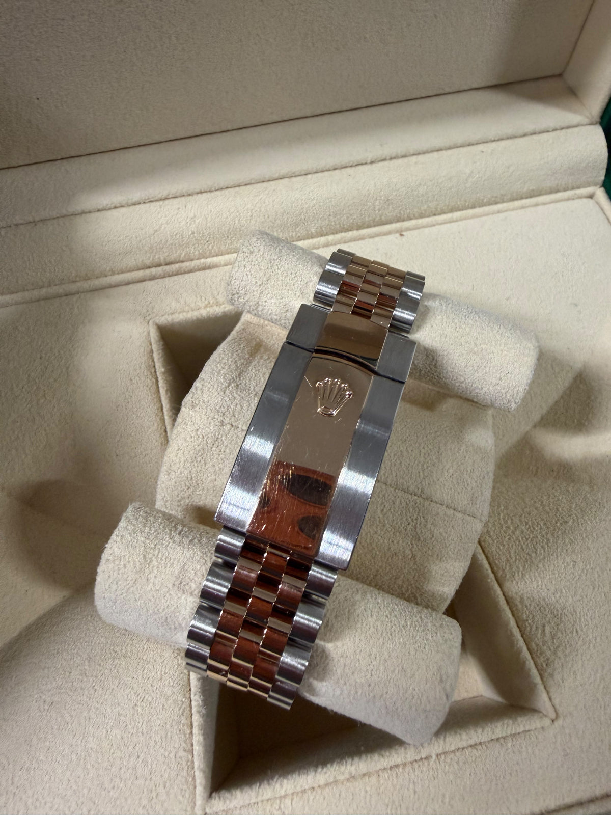 Rolex Datejust 41mm 126331-0008 Men’s Steel/Rose Gold Automatic With Diamonds With Box.