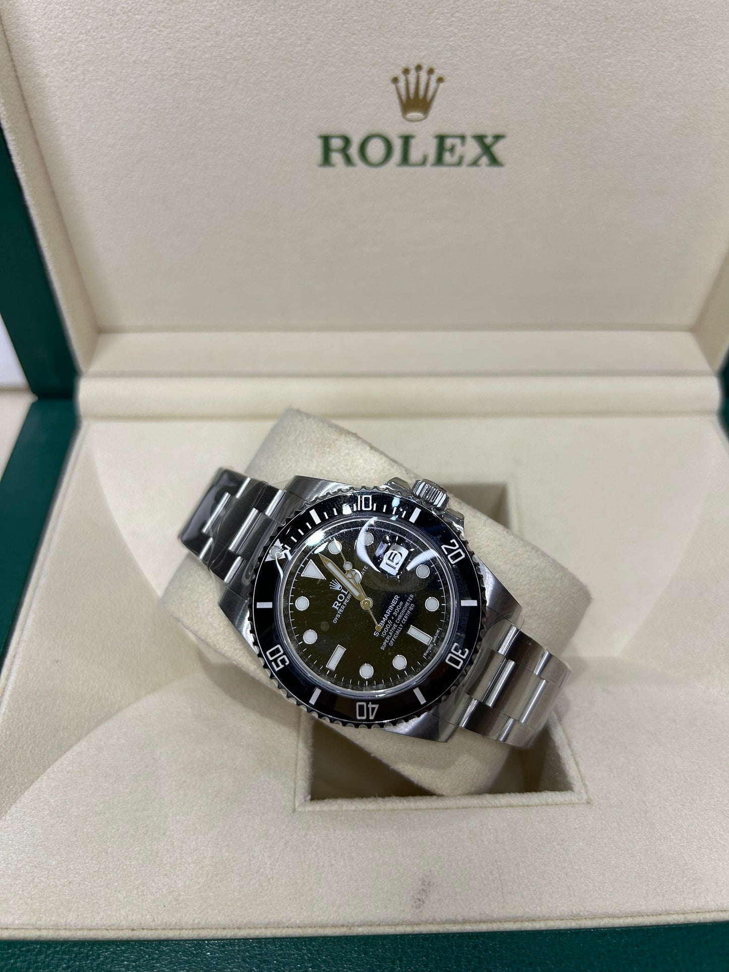 Rolex Men’s Submariner 40mm Steel 116610 Automatic 2016 Full Set Polished