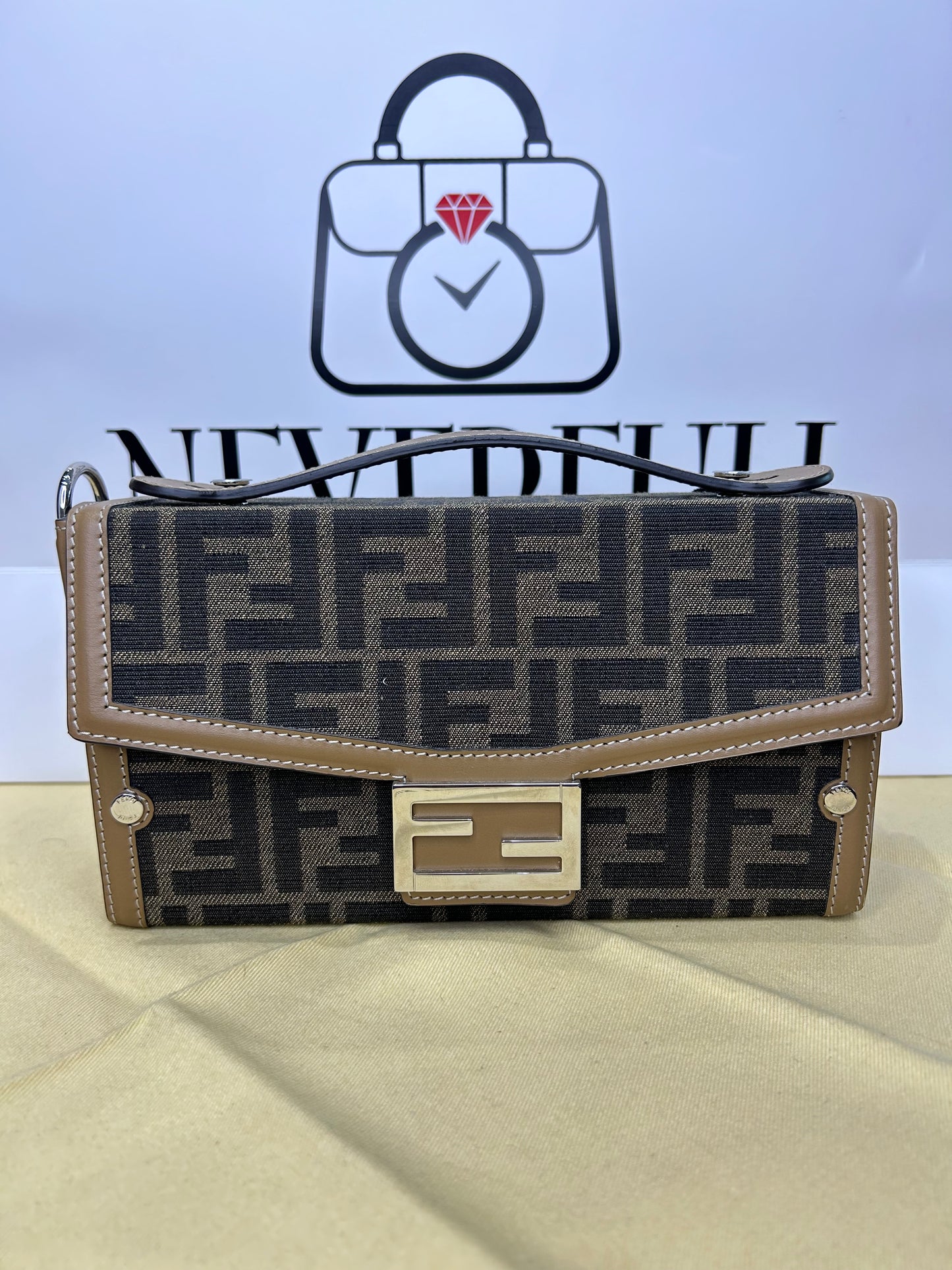 FENDI Baguette Soft Trunk Bag