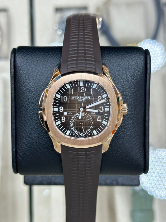 Patek Philippe Aquanaut 5164R-001 18K Rose Gold New 2024 Full Set