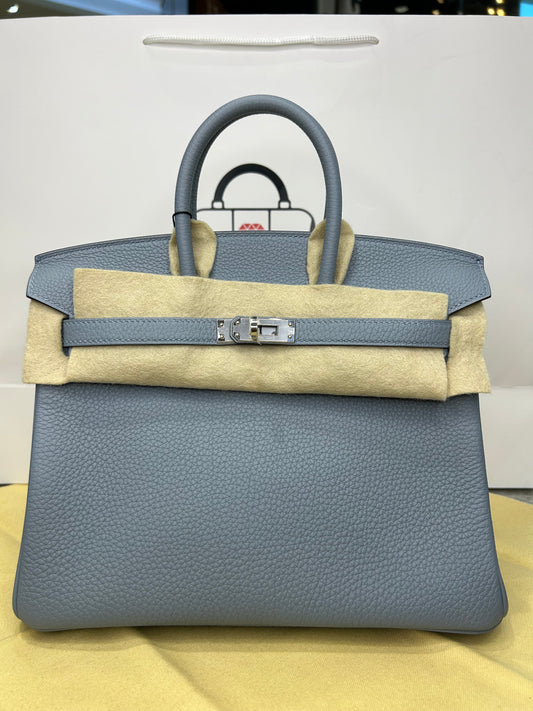 Hermes Birkin 25 Verso Veau PHW New 2023