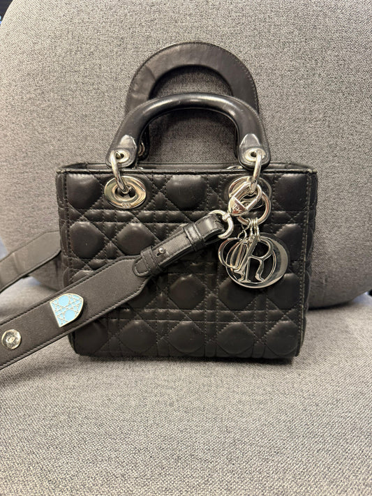 Dior Mini Lady Dior Black Cannage Bag
