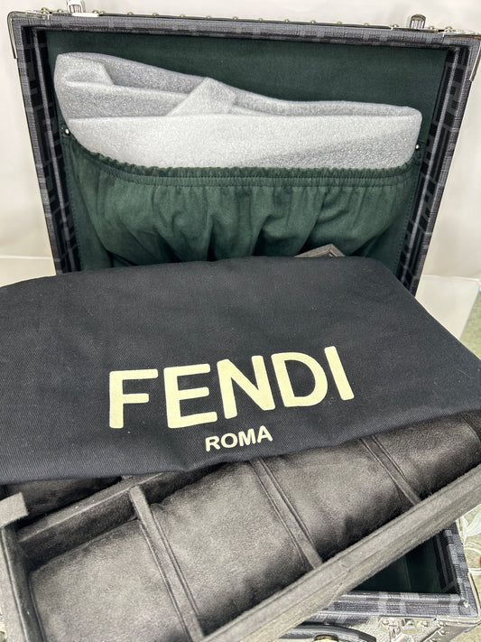 FENDI Watch Case Small Rigid Suitcase For 8 Watches