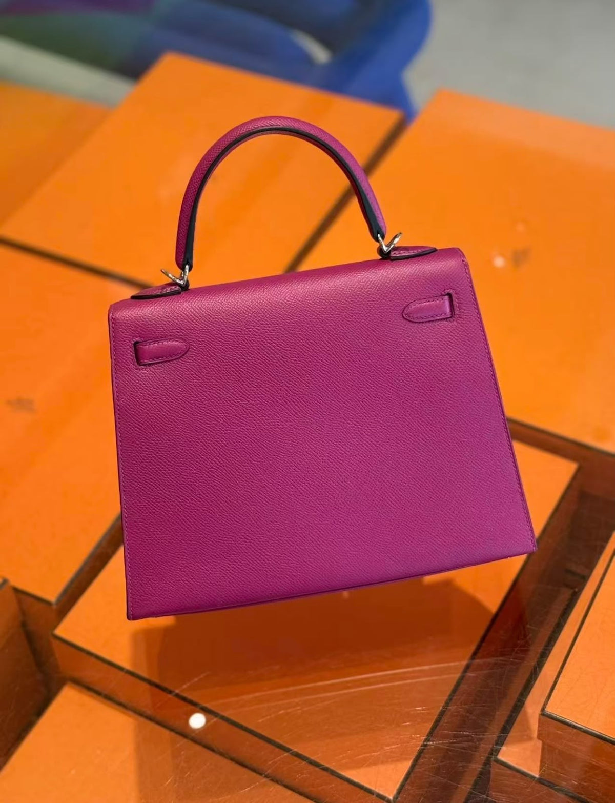 Hermes Kelly 25 Almost New 2018 Year PHW Color L3