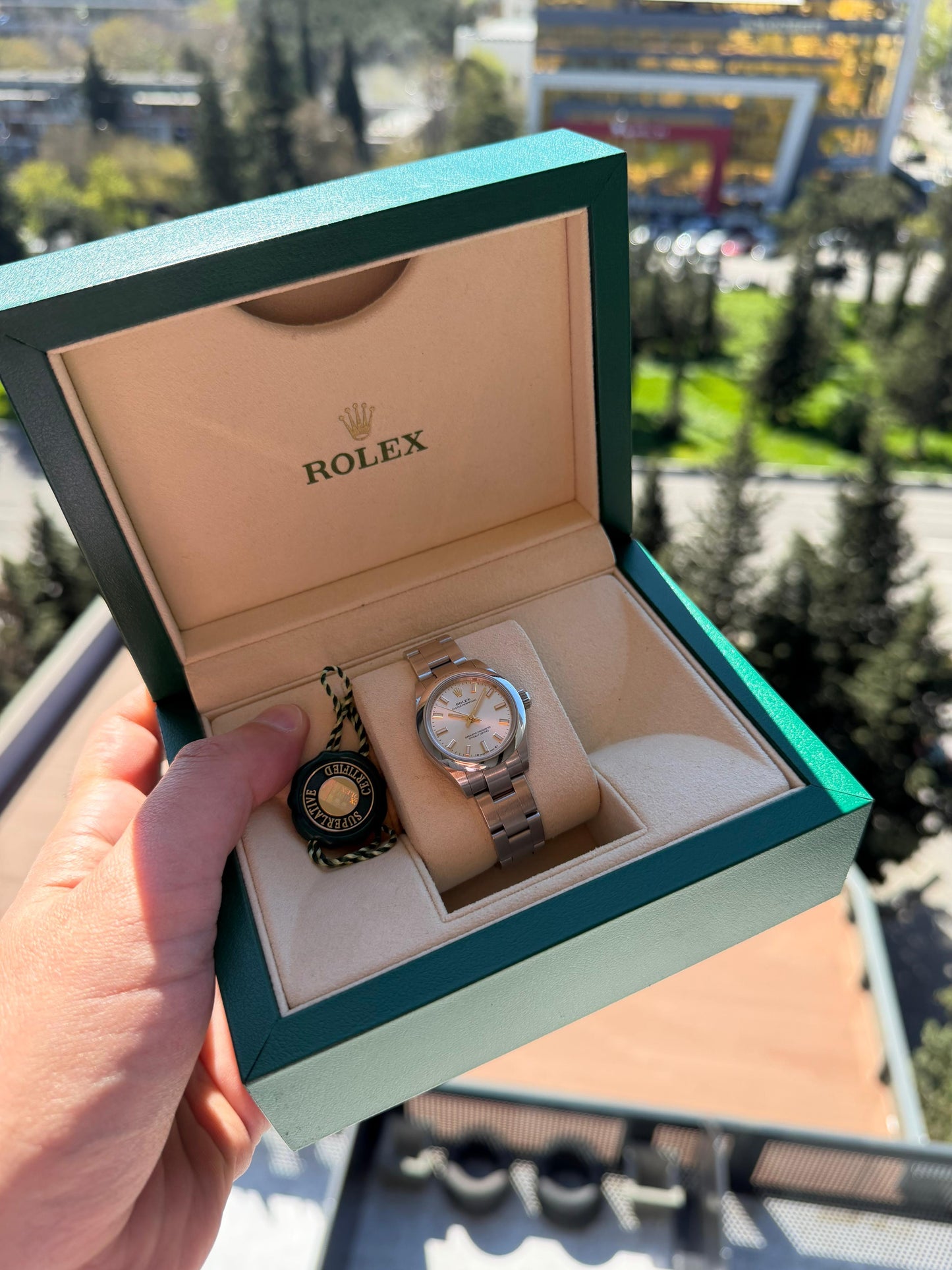 Rolex Oyster Perpetual Ladies 28mm 276200 Stainless Steel Automatic. Only with Box 2020+ Year (Tbilisi)