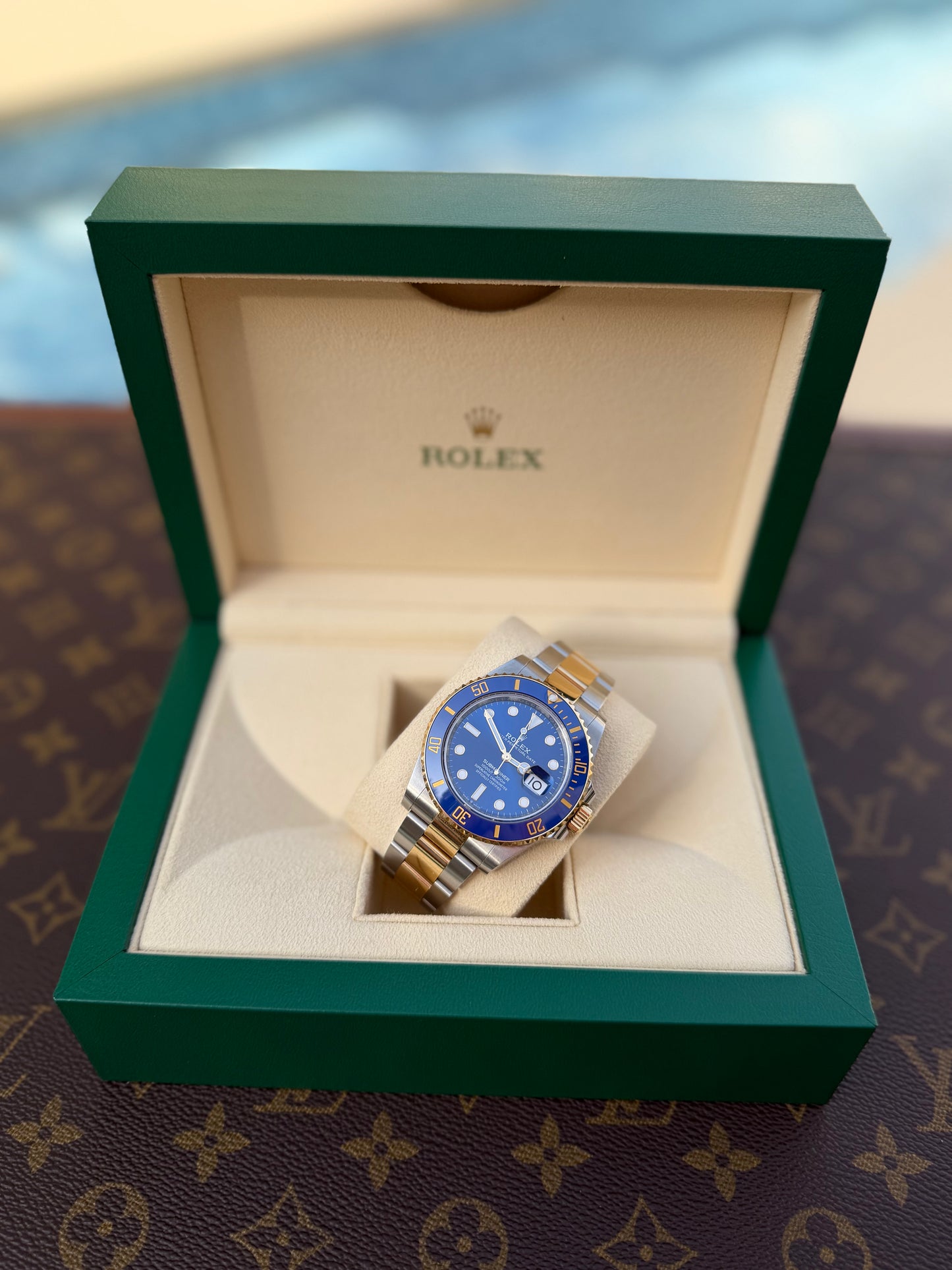 Rolex Submariner Used 2020+ 41mm 126613LB Steel/Gold