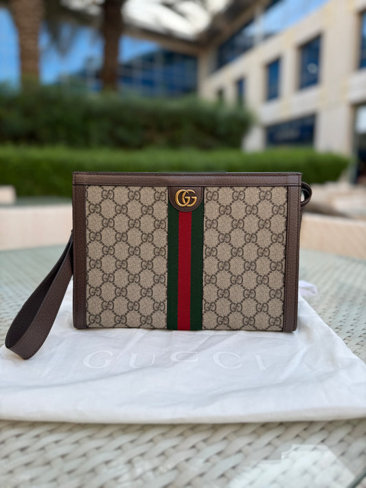 Gucci Ophidia Small Pouch Small Canvas Like New