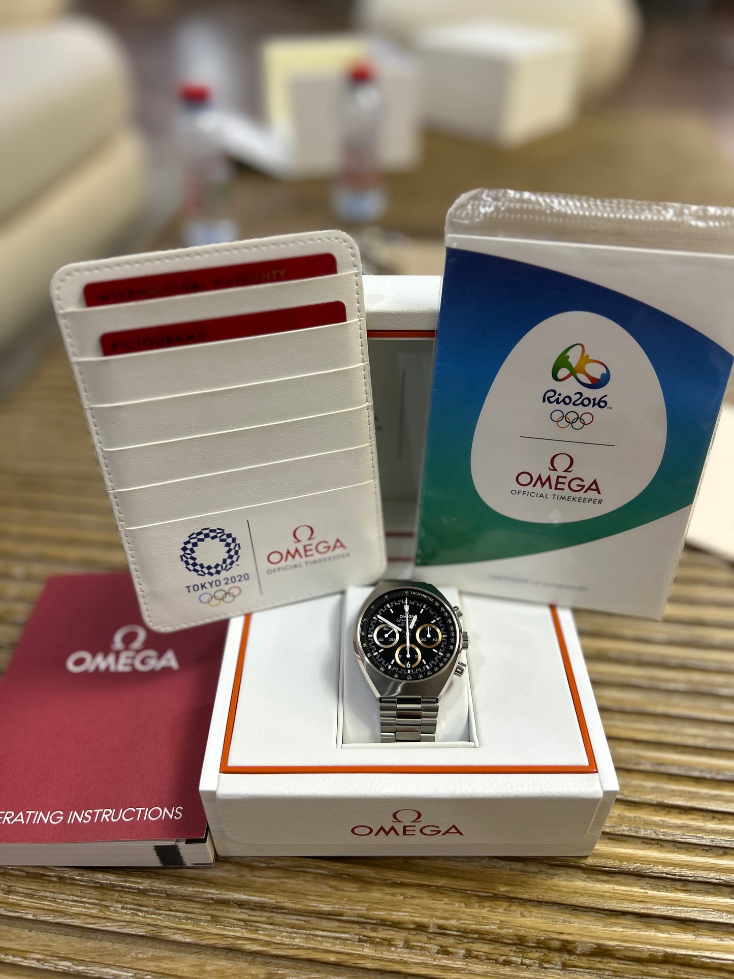 Omega Speedmaster Mark II Rio 2016 Edition 522.10.43.50.01.001 42.5mm Stainless Steel Automatic 2021 Full Set Men’s
