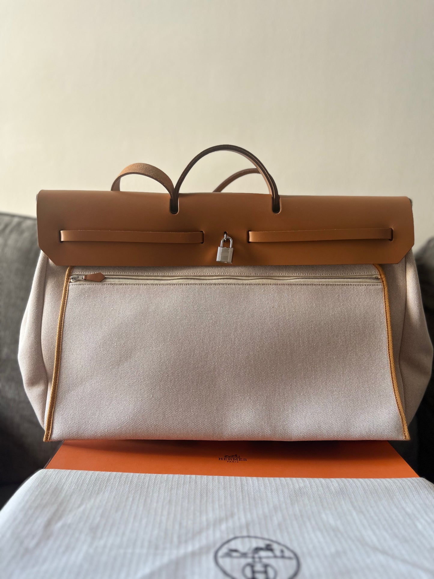 Hermes Herbag Size 50
No box
New