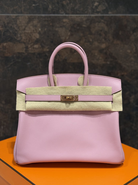 Hermes Ladies Birkin 25 Swift New 2023