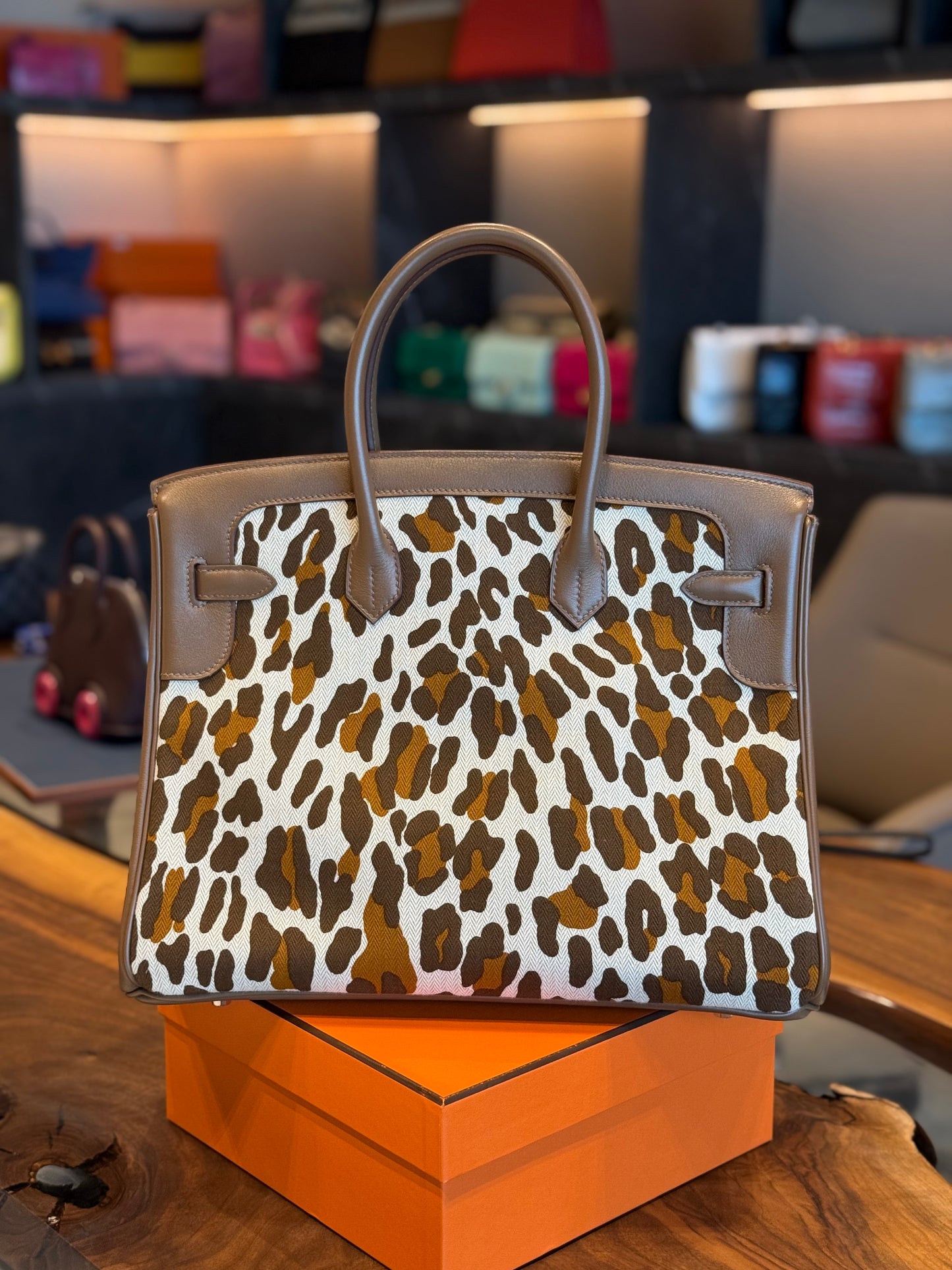 Hermes Birkin 35 Tiger New Without Invoice